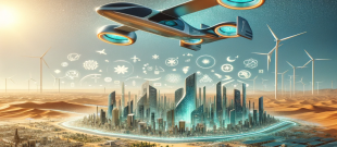 Foto Aerotaxi e sviluppo turistico in Arabia Saudita Visione al 2030