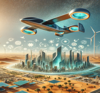Foto Aerotaxi e sviluppo turistico in Arabia Saudita: Visione al 2030