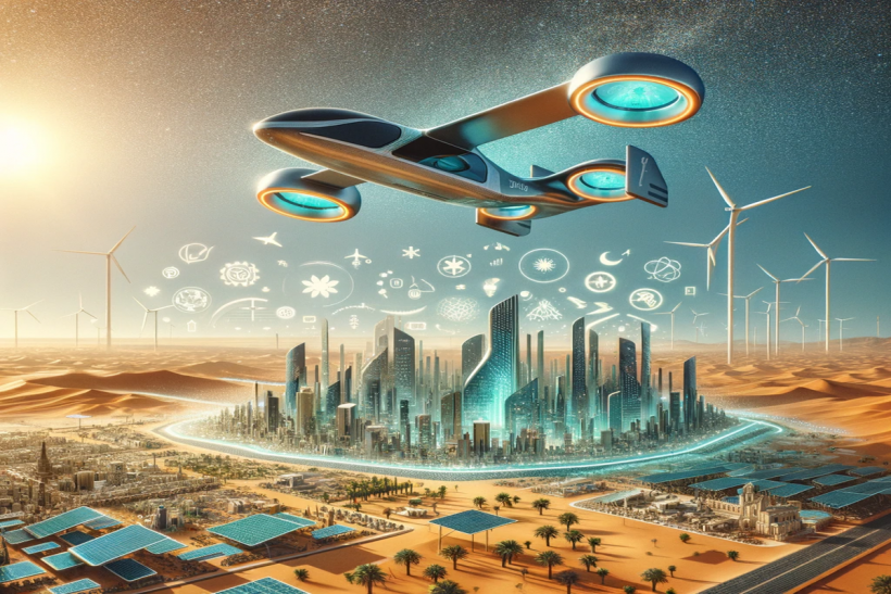 Aerotaxi e sviluppo turistico in Arabia Saudita Visione al 2030