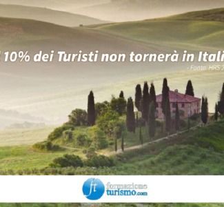 Foto Turismo, un viaggiatore su dieci non tornerebbe in Italia